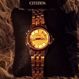 Gold Citizen watch